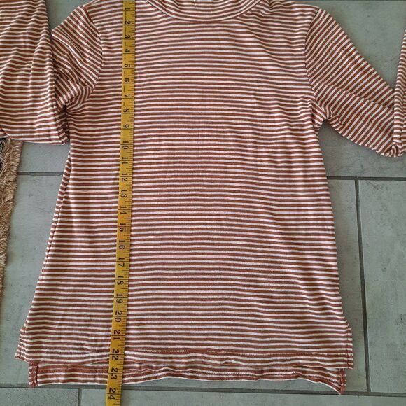 Madewell Striped Sweatshirt Top size S‎ - Picture 5 of 7